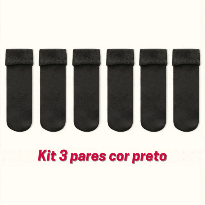 Meias Thermo - Meias Térmicas de Inverno Kit - Image 11
