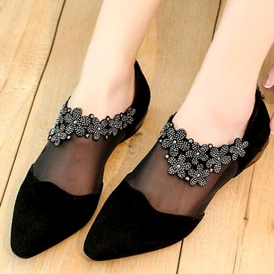 Sapato Alexya Strass Brilhante - Conforto e Elegância - Image 4