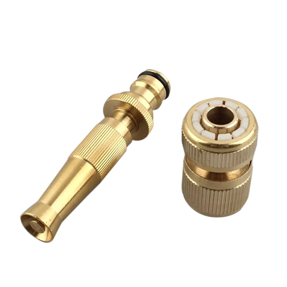 Bocal de Mangueira Pistola de Alta pressão Ajustável para Limpeza + Conector de brinde - Image 7
