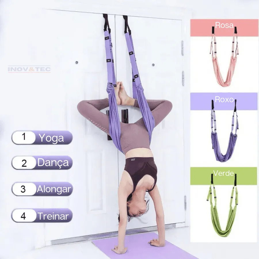 Corda de Yoga Profissional Para Alivio de Dores Nas Costas e Alongamento - Image 8